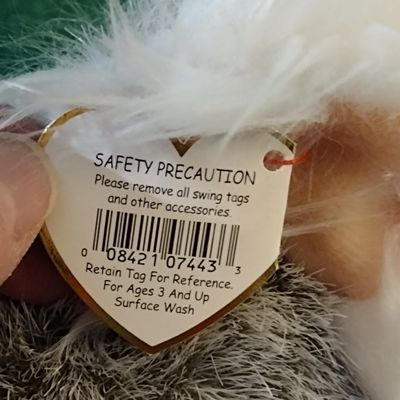 Ty Gray and White Koala Plush - Picture 7 of 10